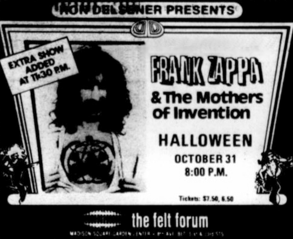 31/10/1974Felt Forum, New York, NY